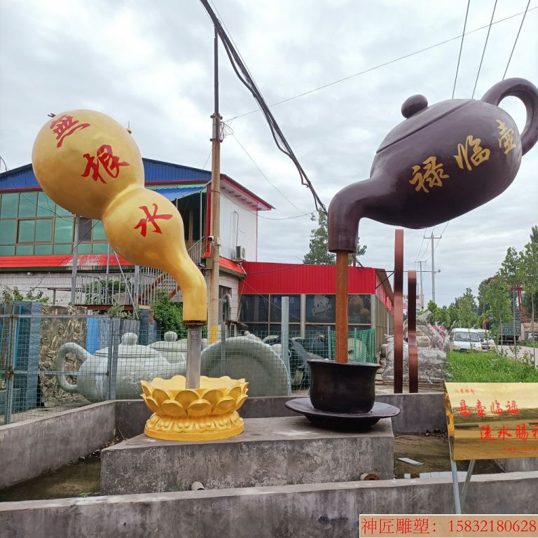 流水壺價格 流水壺案例 流水壺景觀
